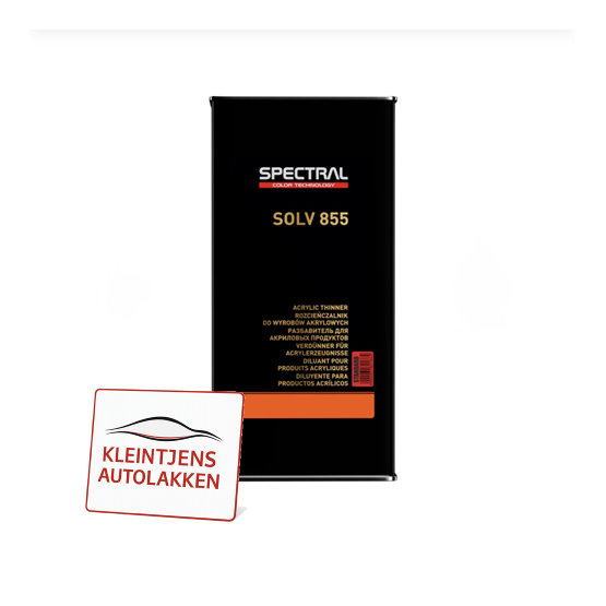 Spectral UNDER 365 P5 - Zwart 4+1  /  2,8 Liter