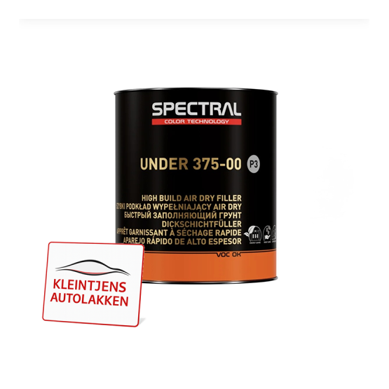 Spectral UNDER 375-00 P3 AIRDRY - Grijs 4 +1 / 2,8 Liter