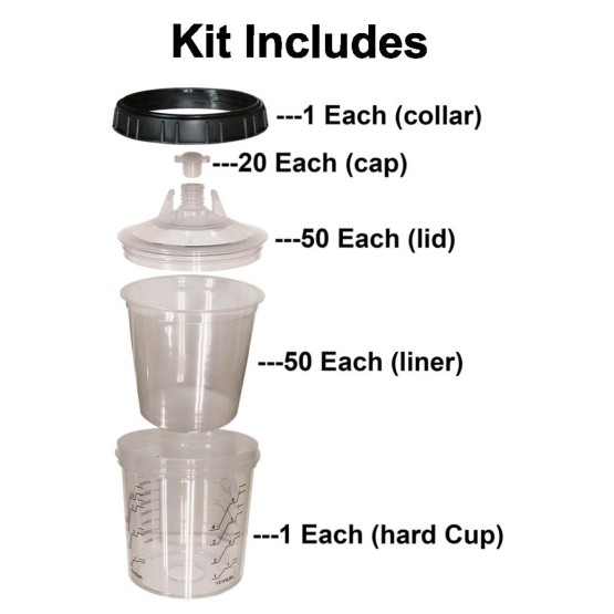 Wisselbekersysteem 650ml – Compleet met Deksel en Filter Wisselbekersysteem 650ml – Compleet met Deksel en Filter