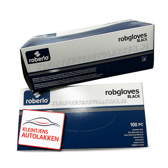 Roberlo-Gloves Black - Maat XL (100 stuks)