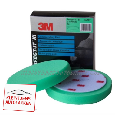 3M-50487 Perfect-It™ Groene Pad – 150 mm