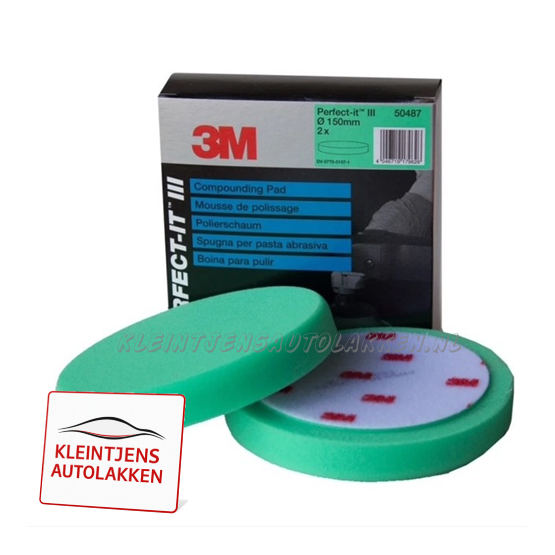 3M-50487 Perfect-It™ Groene Pad – 150 mm