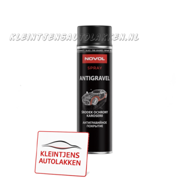 Novol Anti Gravel Spray 500ml – Steenslagbescherming Zwart