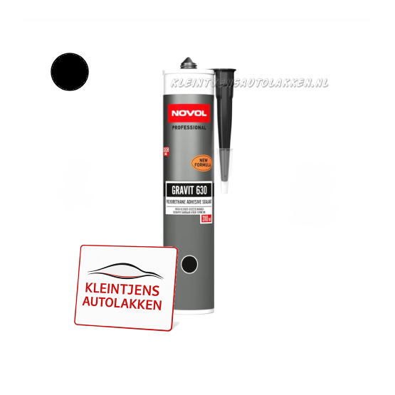 Novol Gravit 630 – Polyurethaan Kit  Zwart