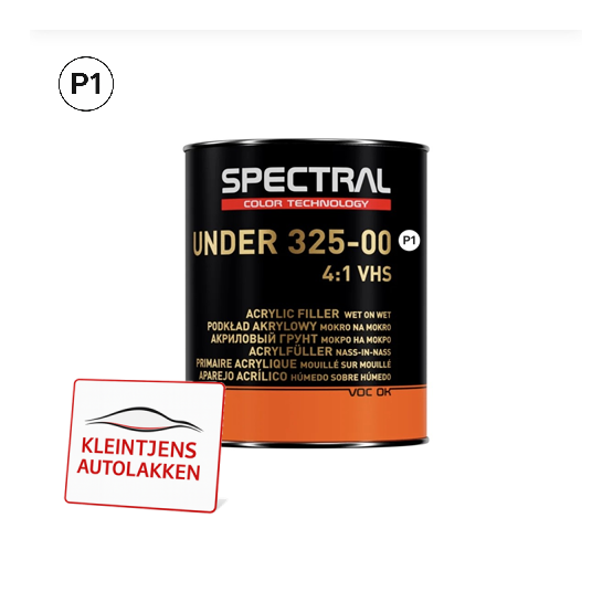 Spectral UNDER 325-00 VHS 4:1 wit  / 1 Liter