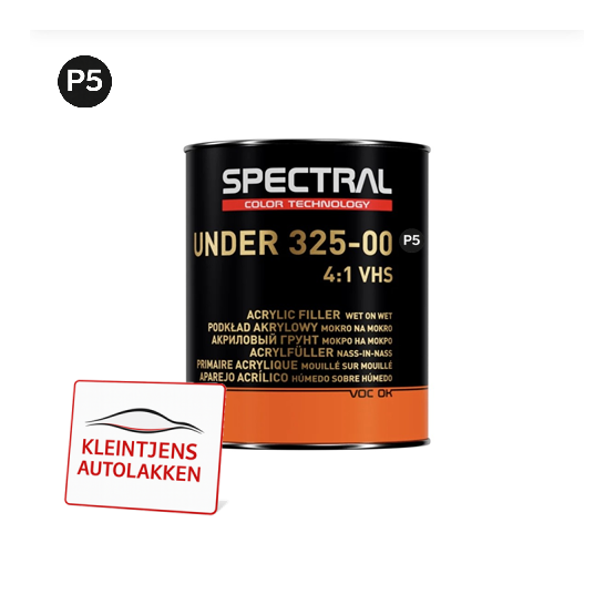 Spectral UNDER 325-00 VHS 4:1 zwart  / 1 Liter