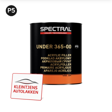 Spectral UNDER 365 P3 - Zwart  4+1  /  2,8 Liter