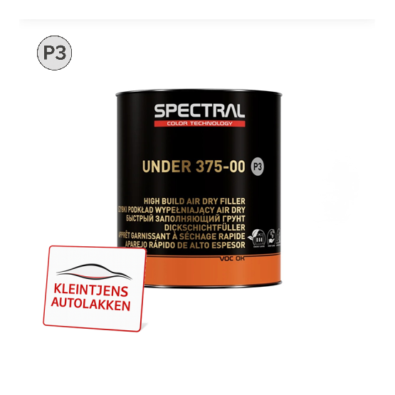Spectral UNDER 375-00 P3 AIRDRY - Grijs 4 +1 / 2,8 Liter