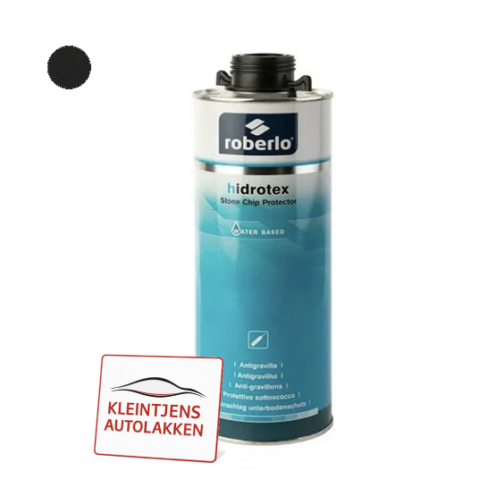 Roberlo HIDROTEX ZWART - Watergedragen Steenslagbeschermer (1 kg)