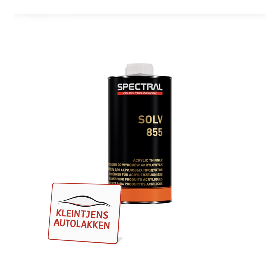 Spectral UNDER 365 + H6525 – Complete 2K Primer / Filler Set P5 Zwart (2,8 L + 0,7 L)