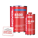Novol 8500 DART Clear  +  Novol H 90-850  / SET sneldrogende Blanke lak 1,5L