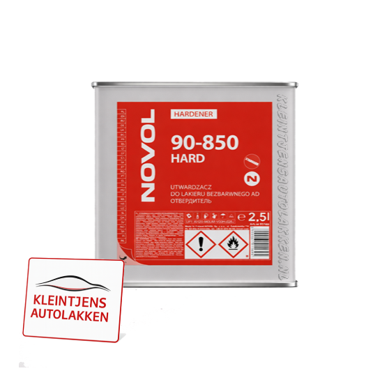 Novol 8500 DART Clear  +  Novol H 90-850  / SET sneldrogende Blanke lak 7,5L