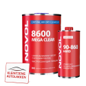 NOVOL 8600 MEGA CLEAR 5L – Sneldrogende 2K Hoogglans Blanke Lak