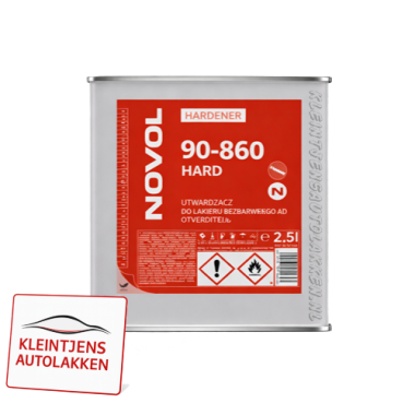 NOVOL 90-860 HARD 2,5L – Standaard 2K Verharder