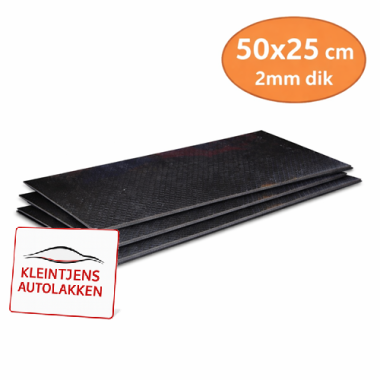 Antidreunplaat  25 x 50cm - inhoud 5 stuks