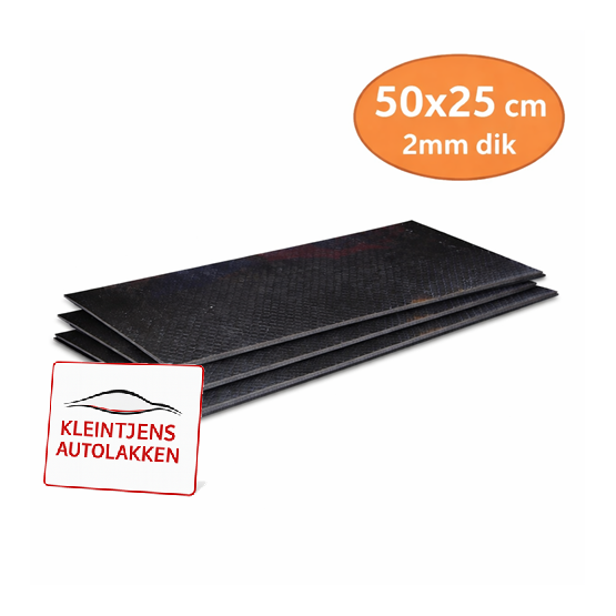 Antidreunplaat  25 x 50cm - inhoud 5 stuks