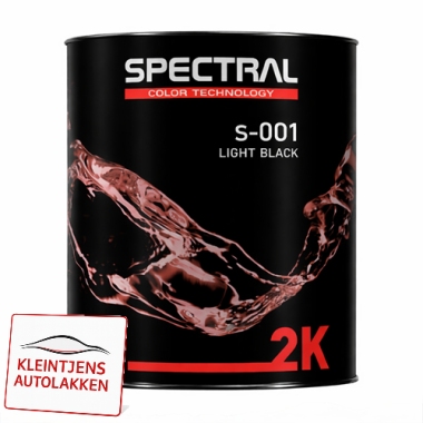 SPECTRAL 2K Mengkleur   S-001 LIGHT BLACK  3,5L
