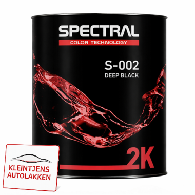 SPECTRAL 2K Mengkleur S-002 DEEP BLACK 3.5L