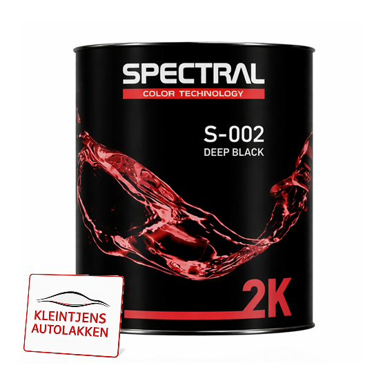 SPECTRAL 2K Mengkleur S-002 DEEP BLACK 3.5L