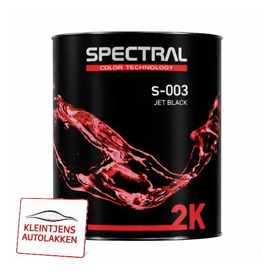 SPECTRAL 2K Mengkleur S-003 JET BLACK 3.5L