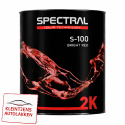 SPECTRAL 2K Mengkleur S-100 BRIGHT RED 3.5L
