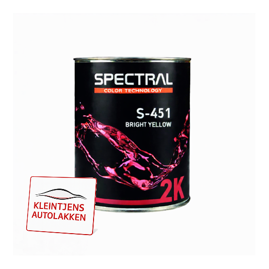 SPECTRAL 2K Mengkleur S-451 BRIGHT YELLOW 0.8L