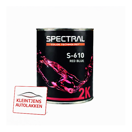 SPECTRAL 2K Mengkleur S-610 RED BLUE 0.8L