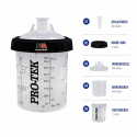 PRO-TEK PPS Wisselbekersysteem 400ml. – Compleet en Gebruiksvriendelijk