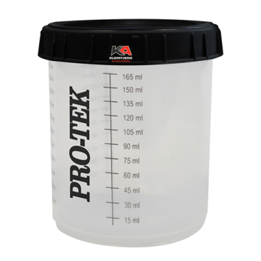 PRO-TEK / Harde Buitenbeker 180 ml + Ring