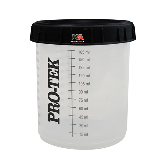 PRO-TEK / Harde Buitenbeker 180 ml + Ring