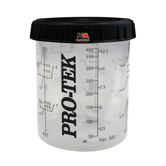 PRO-TEK / Harde Buitenbeker 400 ml + Ring