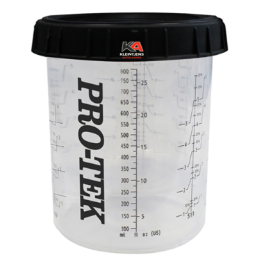 PRO-TEK / Harde Buitenbeker 850 ml + Ring