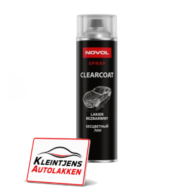 NOVOL Blanke Lak Hoogglans Spuitbus 500ml voor Auto & Carrosserie