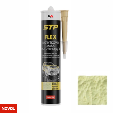 NOVOL STP FLEX Beige – Spuitbare Hybride Naadkit voor OEM Structuren