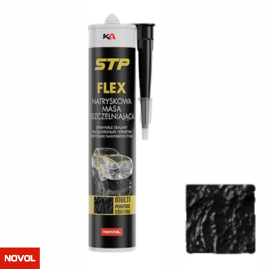 NOVOL STP FLEX Zwart – Spuitbare Hybride Naadkit voor OEM Structuren