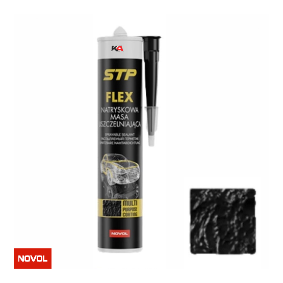 NOVOL STP FLEX Zwart – Spuitbare Hybride Naadkit voor OEM Structuren