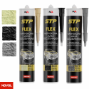 NOVOL STP FLEX Zwart 290 ml – Spuitbare Hybride Naadkit voor OEM Structuren