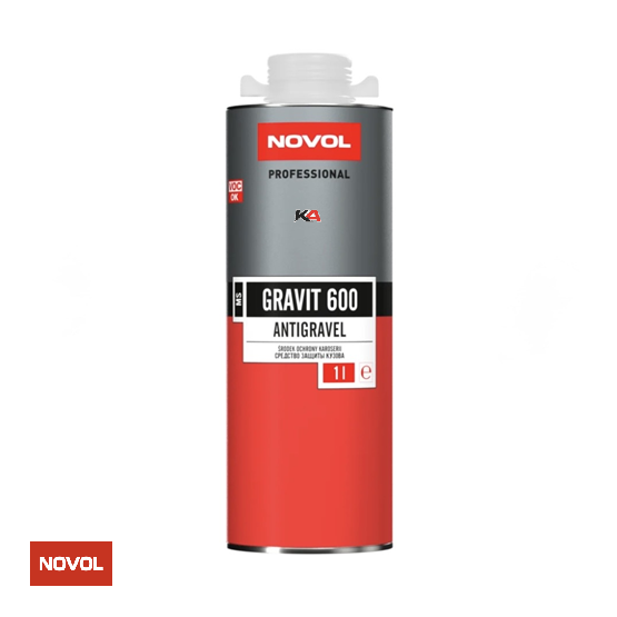NOVOL GRAVIT 600 Anti-Steenslag Wit 1L – Onderbodem- en Carrosseriebescherming