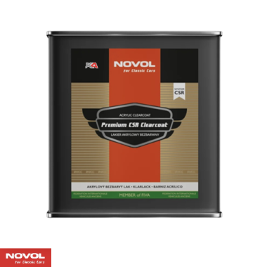 NOVOL For Classic Cars PREMIUM CSR Clearcoat – 2,5 L Premium 2K Blanke Lak voor Klassieke Auto's