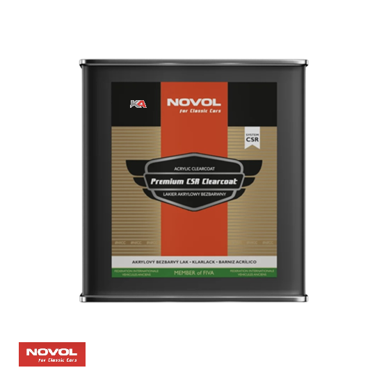 NOVOL For Classic Cars PREMIUM CSR Clearcoat – 2,5 L Premium 2K Blanke Lak voor Klassieke Auto's