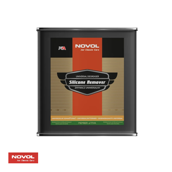 NOVOL For Classic Cars Silicone Remover – 2,5 L Professionele Siliconenverwijderaar voor Autolak en Carrosserieherstel