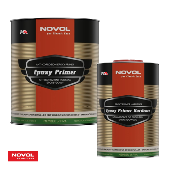 NOVOL For Classic Cars Polycoat Protect + Hardener Set – 4,2 L 2K Anti-Corrosie Coating voor Klassieke Auto's