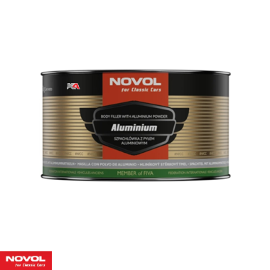 NOVOL For Classic Cars Aluminium – 2 kg Aluminium Plamuur voor Klassieke Auto's