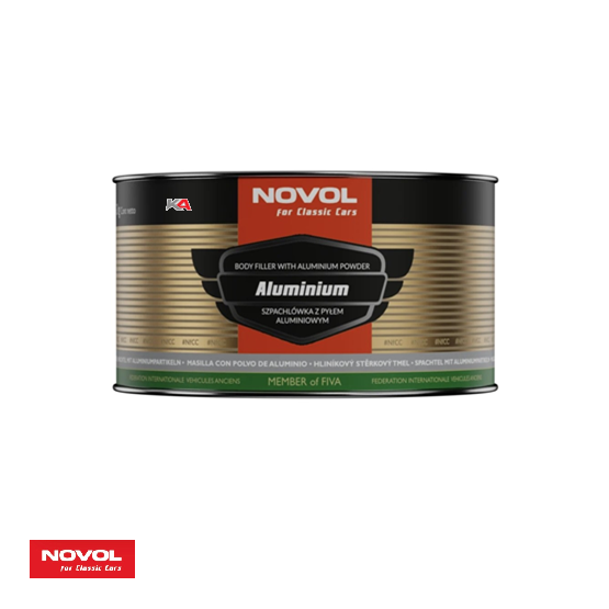 NOVOL For Classic Cars Aluminium – 2 kg Aluminium Plamuur voor Klassieke Auto's