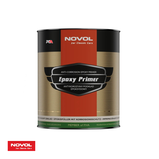 NOVOL For Classic Cars Epoxy Primer – 3 L 2K Epoxy Grondverf voor Klassieke Auto's