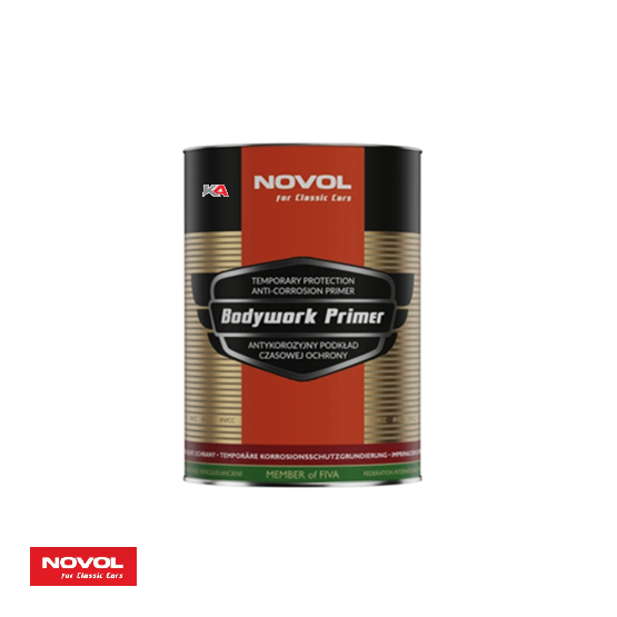 NOVOL For Classic Cars Bodywork Primer – 1 kg Professionele Primer voor Klassieke Auto's
