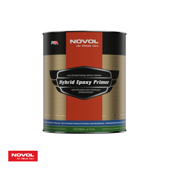 NOVOL For Classic Cars Hybrid Epoxy Primer – 2,8 L 2K Hybrid Epoxy Primer voor Klassieke Auto's