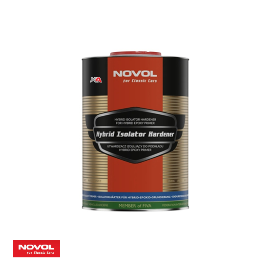 NOVOL For Classic Cars Hybrid Isolator Hardener – 700 ml 2K Verharder voor Hybrid Epoxy Primer