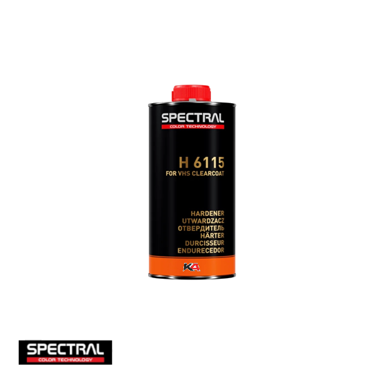 Spectral H6115 Standard – 0,5 L Professionele 2K Verharder voor SPECTRAL Blanke Lakken