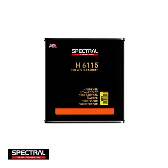Spectral H6115 Slow – 2,5 L Professionele Langzame 2K Verharder voor SPECTRAL Blanke Lakken